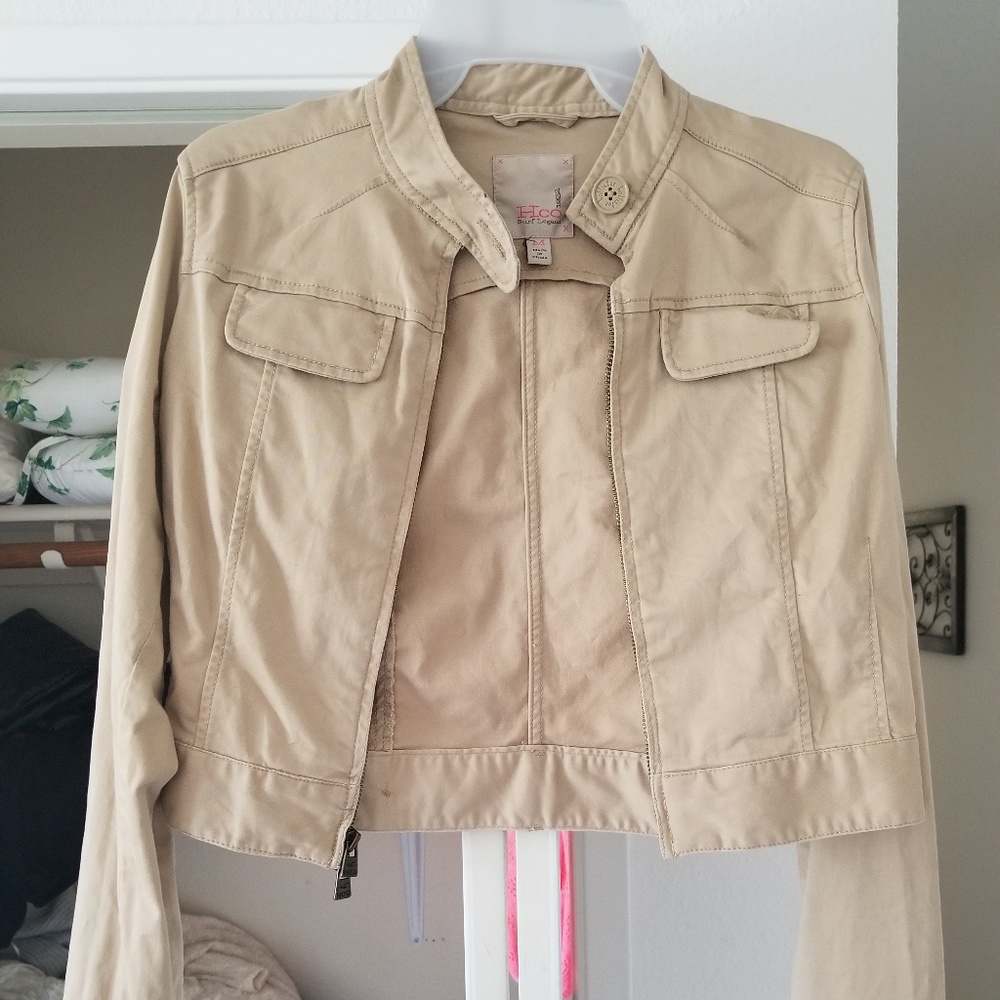 Hollister crop top jacket